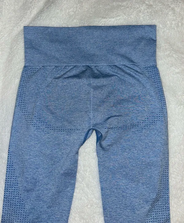 Vital Seamless Gymshark Blue Leggings - Image 6
