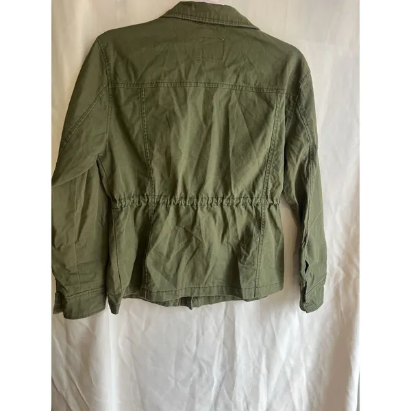 Old Navy Women's Green Jacket size s - Image 5