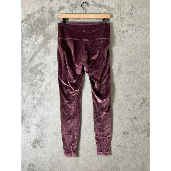 Lululemon Wunder Lounge High-Rise Tight 28" *Velvet Garnet Size 10‎ Lounge Comfy - Image 3