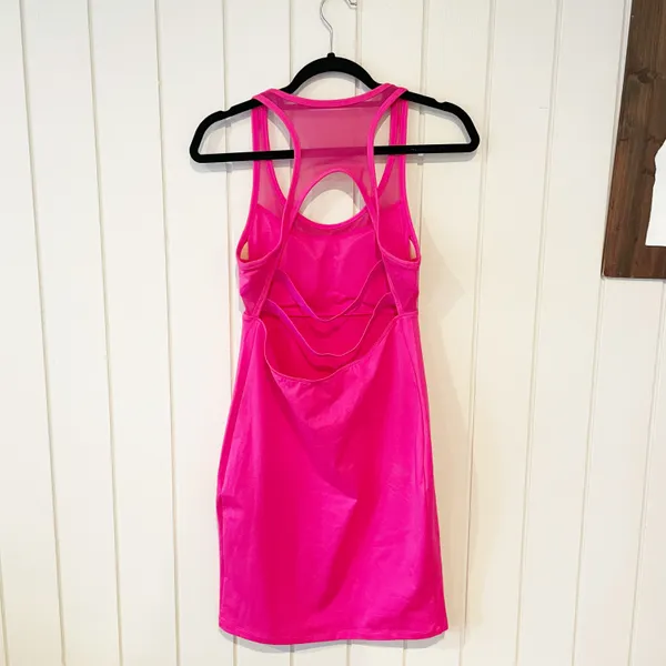 Fabletics Hot Pink Tropez Athletic Dress Size Medium - Image 4
