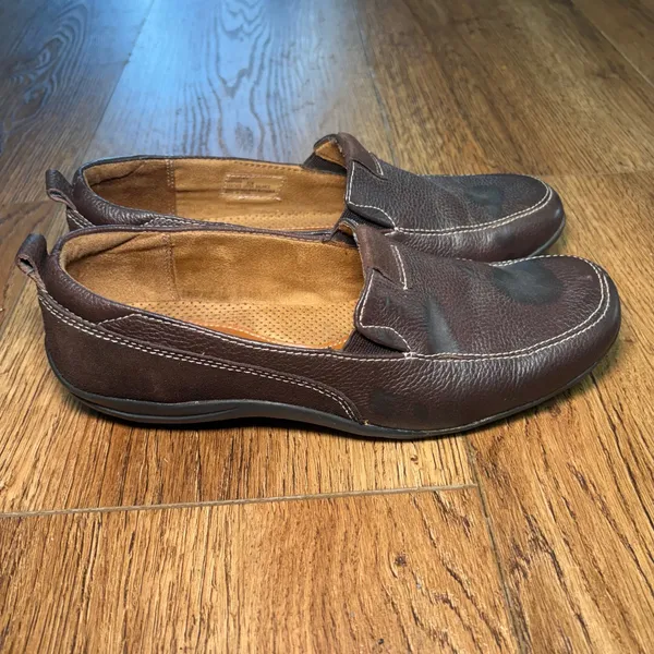 Naturalizer Fragrance Brown Leather Comfort Loafers Slip On Shoes Womens 8.5 M - Image 5