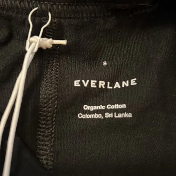 NWT Everlane the organic cotton cutaway tank top‎ small - Image 8