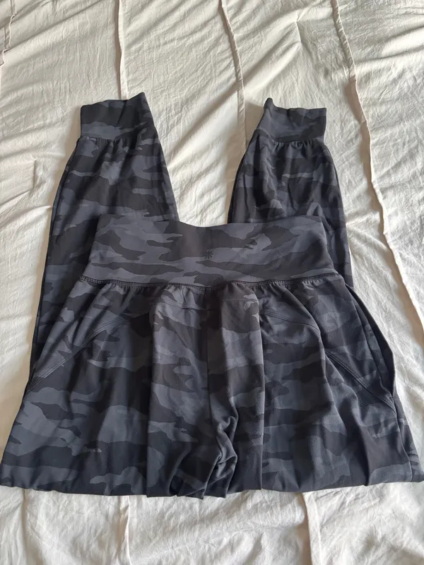 Black Camo Athleta Joggers  - Image 2