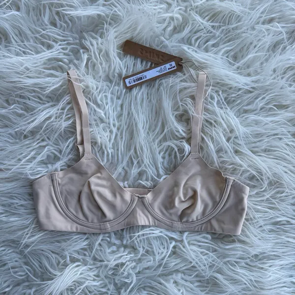 Skims Fits Everybody Unlined Demi Bra Sand Size 34A - Image 2