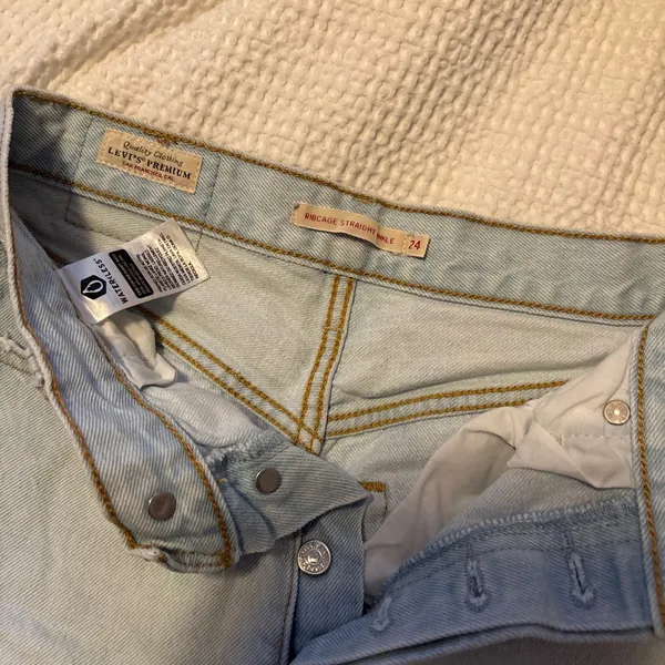 Levi’s Straight Ribcage Jeans - Image 3