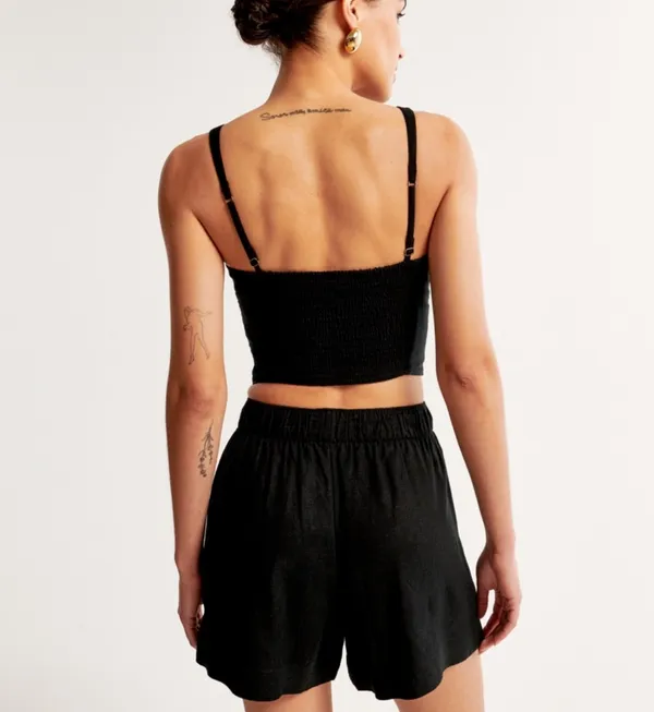 Linen Blend Pull-On Abercrombie Shorts - Image 4
