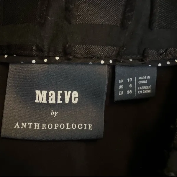 Anthropologie Maeve Womens Hi-Lo Skirt Sz 6 Whimsigoth Boho Witchy Dark Academia - Image 8