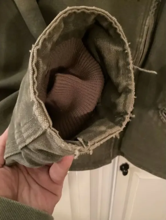 Carhartt Womens Sierra Jacket Sz M Sherpa Lining Olive Moss Vintage - Image 4
