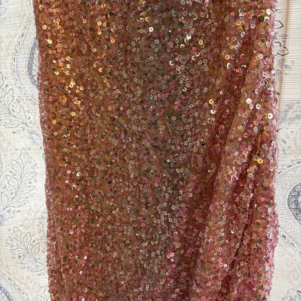 Mac Duggal Lavender Blingy‎ Ruffle Hem Prom Dress Size 6 - Image 11