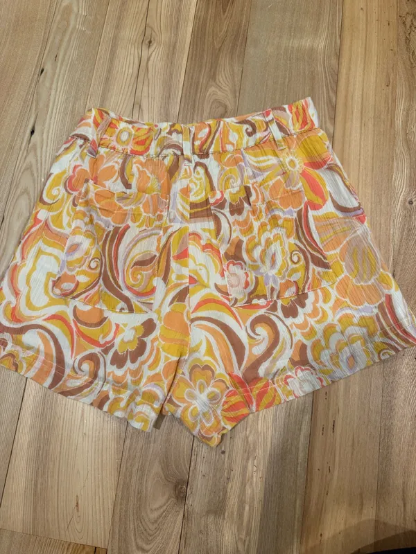 Sisstrevolution Retro Shorts Yellow Size XS - Image 3