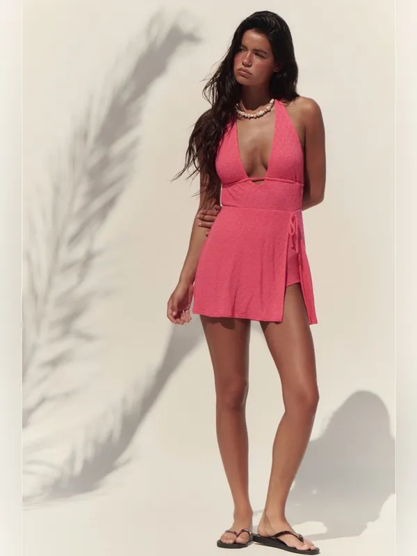 Free people Tegan romper beetroot NWT XL $68 - Image 4