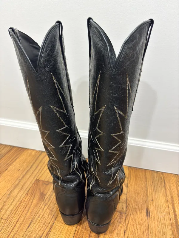 Tecovas Loretta boots midnight 7.5 Black - Image 5