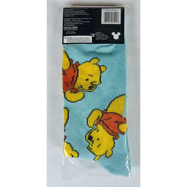 Disney Crew Socks Winnie the Pooh Womens Size 9-13 Eeyore Disney Movie Lot/4 New - Image 4