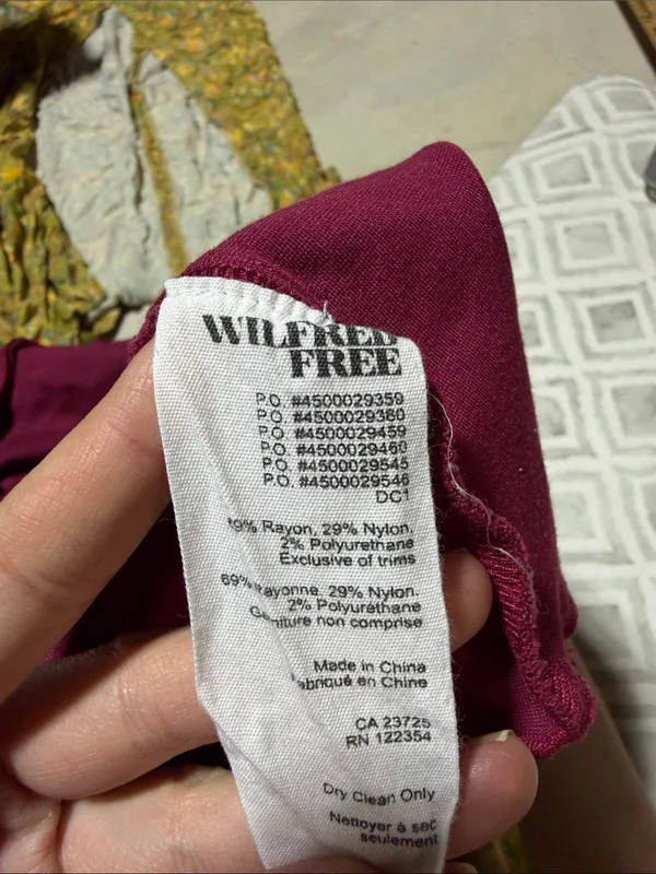Aritzia Wilfred free Berry-Tone Sleeveless Fit & Flare Mini Dress 8 - Image 8