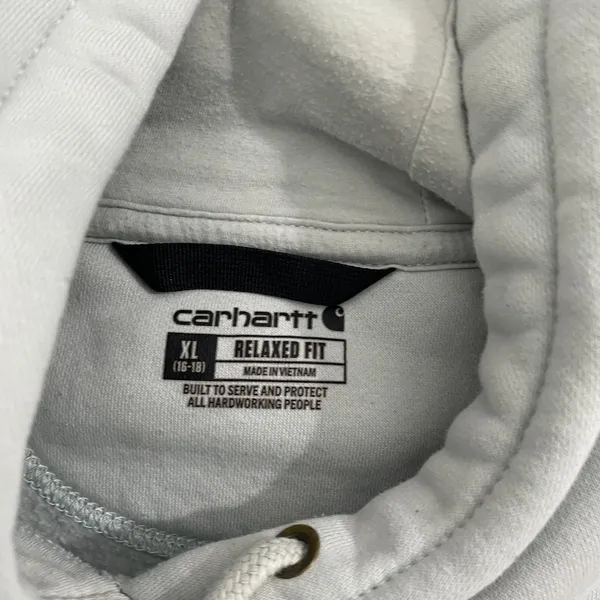 Carhartt Relaxed‎ Fit Hoodie Women XL Midweight Logo Pullover - Image 6