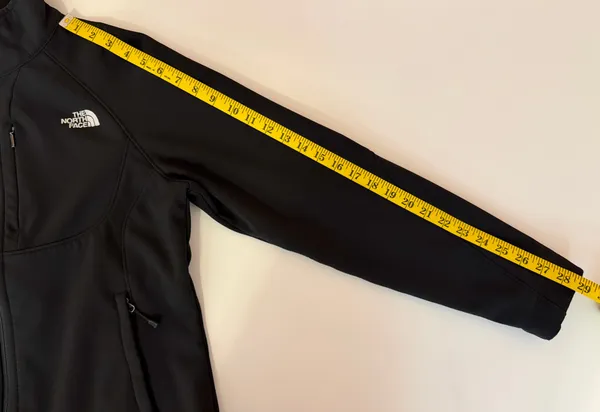 Women’s The North Face Fleece Lined Soft Shell Jacket M Black - Image 10