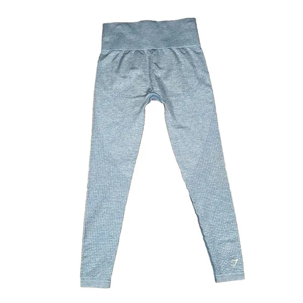Gymshark Blue Fitness Workout Athletic Leggings‎ Size Small - Image 6