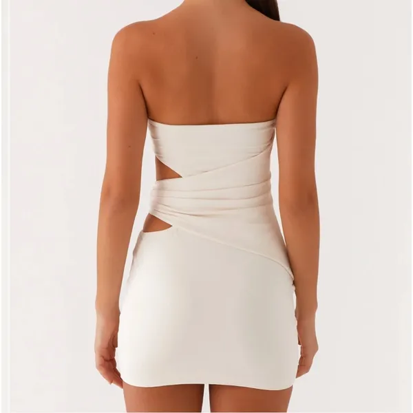 Peppermayo So Iconic Beach Vacation Resort Ivory Mini Dress NWT Size 4 - Image 2