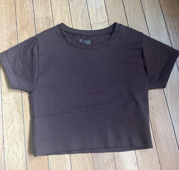 Aerie OFFLINE Seamless Crop T-shirt - Image 2