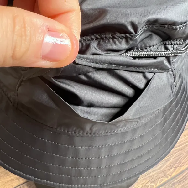 Lululemon Patch Logo Bucket Hat NWT Size S/M (Black) - Image 11