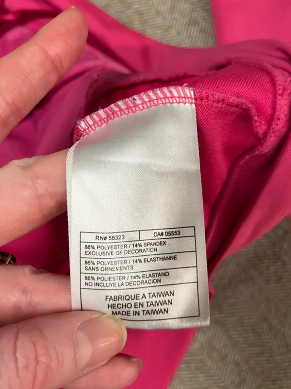 Hot Pink Nike Quarter Zip Pullover - Image 7