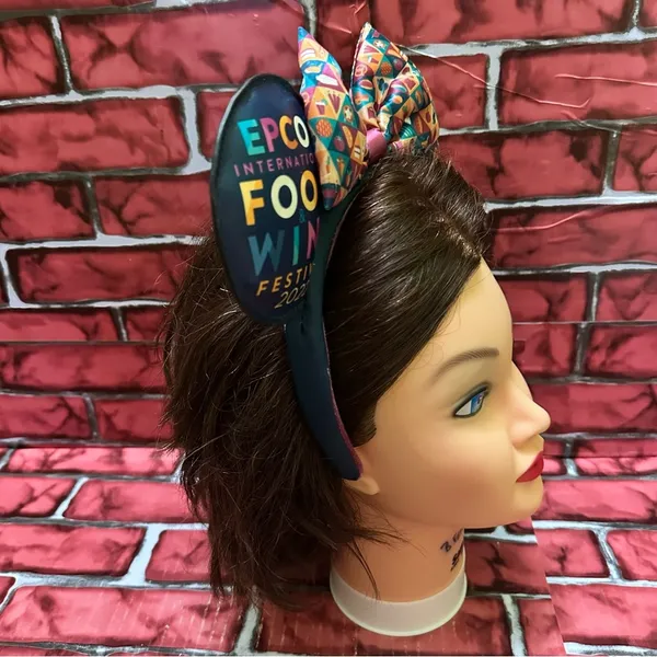 Disney Colorful Epcot Food & Wine Festival 2022 Mickey Ears - Image 3