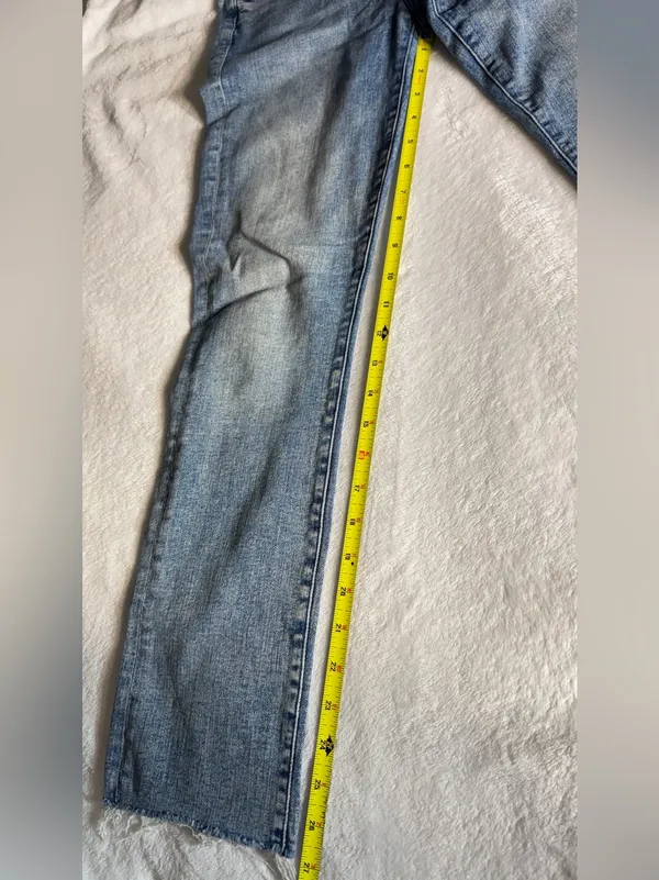 MOTHER The Rascal Ankle Fray Denim jeans size 30 - Image 8