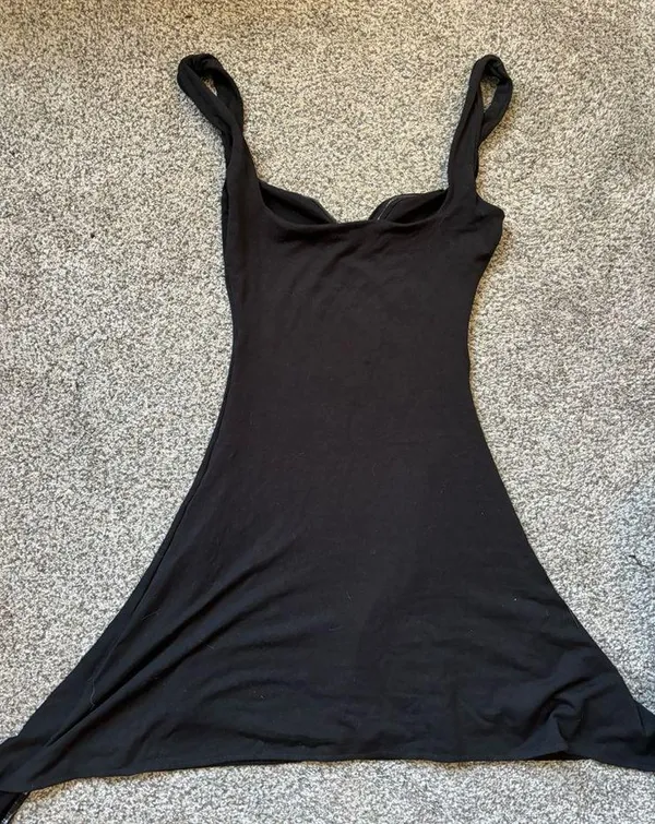 Oh Polly Black Mini Dress - Image 2