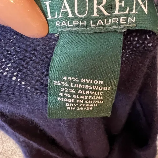Lauren‎ Ralph Lauren Lambswool Cape Coverup - Image 5