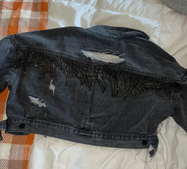 These Three Boutique Denim Jacket - Image 3