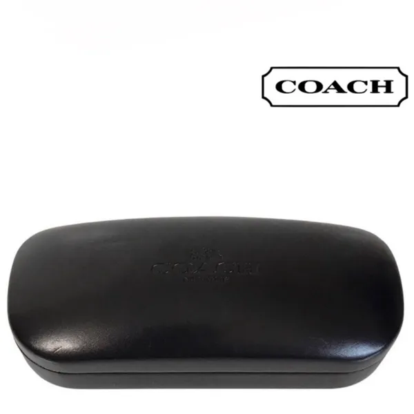Coach New York Black Hard Shell Clamshell Eyeglass Sunglass Case - Image 7
