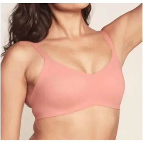 ✨Knix Padded V Neck Wireless Pink Ginger Sz 5 Bra✨ - Image 3