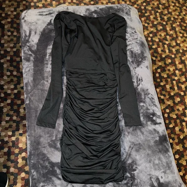 Princess Polly Santanna Mini Dress in Black Size 2 New with tag - Image 11