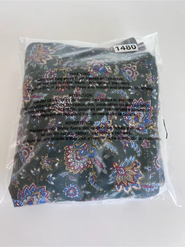Lauren Ralph‎ Lauren Women's Floral Paisley Stretch Cotton Midi Dress Jersey - Image 9