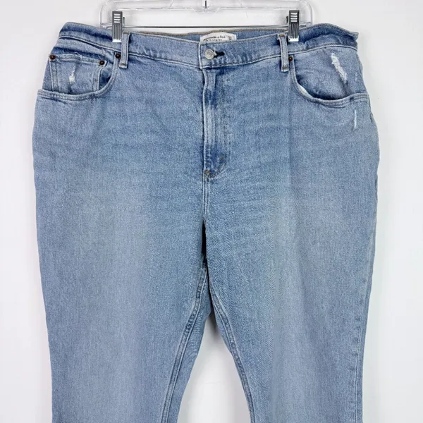 Abercrombie & Fitch Curve Love The '70s Vintage Flare Ultra High Rise Jeans 18S - Image 2