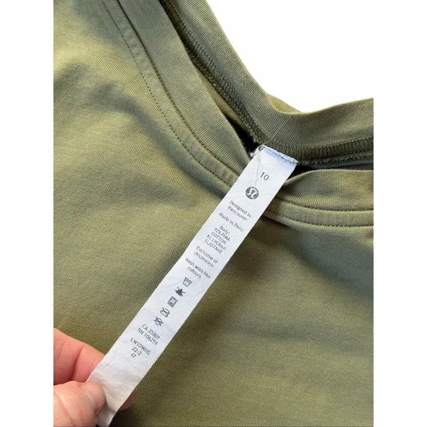 lululemon athletica Olive Green Mini Dress - Image 4