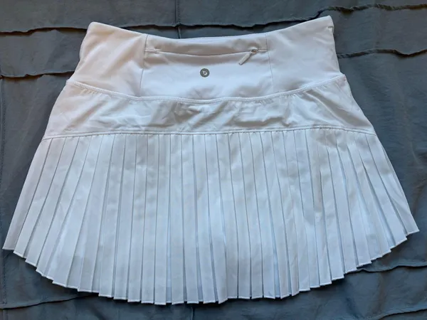 Baleaf White Tennis Skirt - Image 2