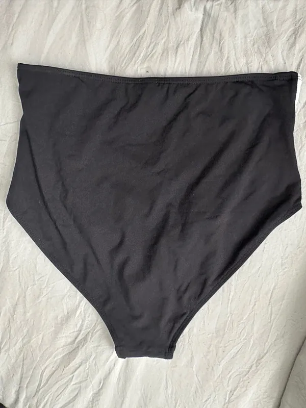High waisted bikini bottom Black Size M - Image 3