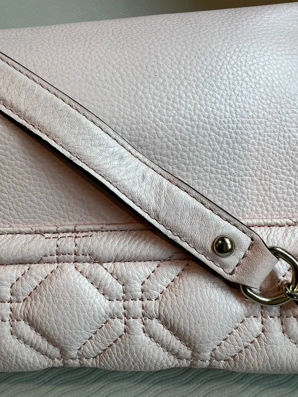 Kate Spade New York Cynthia Astor Court Quilted Shoulder Bag – Blush Pink NWT - Image 10