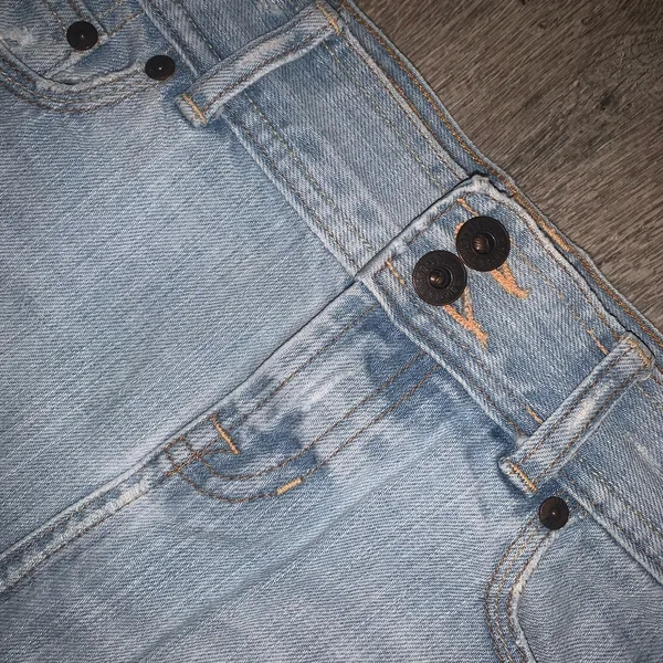 Vintage Abercrombie Mini Denim Skirt Junior - Image 5