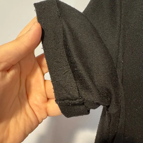 Black American Eagle soft‎ and sexy plush vneck short sleeve - Image 2