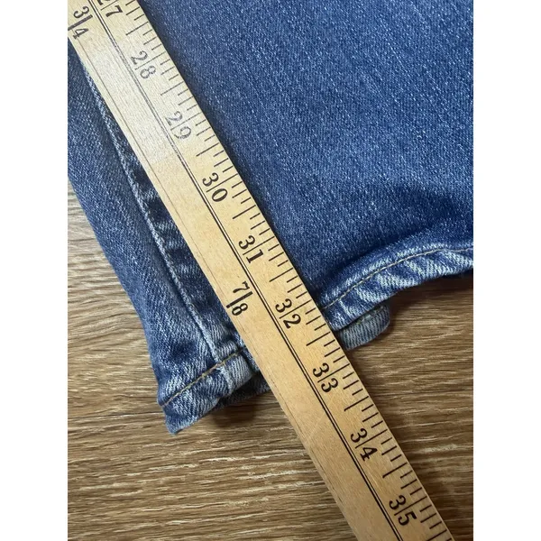 Paige Hollywood Hills Jeans Women 27 Low Rise Bootcut Flare Medium Wash USA - Image 14