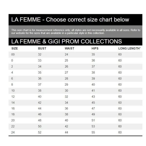 La Femme Elegant Chiffon‎ Gown Size 6 New with Tags - Image 9
