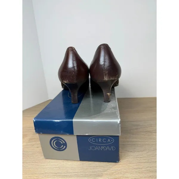 Circa Joan & David Heels Womens 8M Espresso Brown Nadia CJD Pump - Image 7