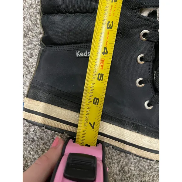 Keds Black Juliet high-top hybrid sneaker Winter Boot 8 1/2 - Image 9