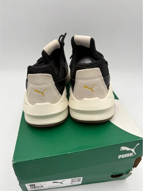 Puma $110 NEW Fierce Nitro Women's 6.5 Black and White Sneakers Size 6.5 US - Image 7
