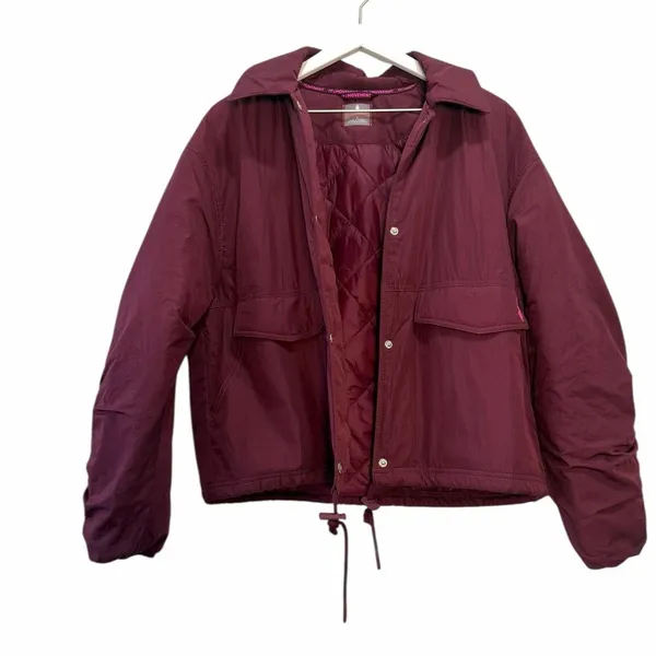 Free People FP Movement Off The Bleachers Coaches Jacket Women’s Small - Image 8