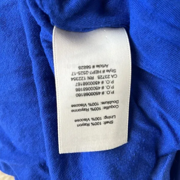 Aritzia Wilfred Free Short Sleeve Blue Top in Women’s Medium - Image 5