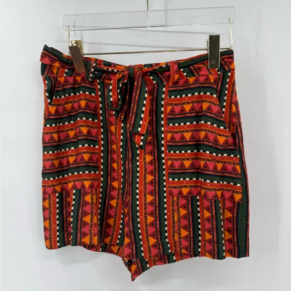 FARM Rio for Anthropologie Gemma Tribal Print Shorts size‎ small - Image 3