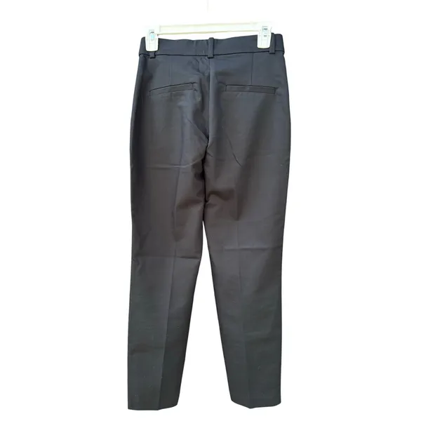 H&M Dress Pants Womens US 2 Gray Slim Ankle Career Office Stretch Trouser - Image 6